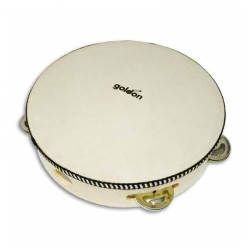 Hand drum with jingles 20cm Goldon 35290